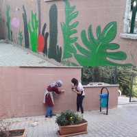 Gençler şehre renk katıyor 