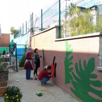 Gençler şehre renk katıyor 