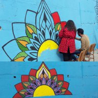 Gençler şehre renk katıyor 