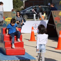 Çocukça spor, Özlüce’de 