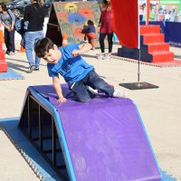 Çocukça spor, Özlüce’de 