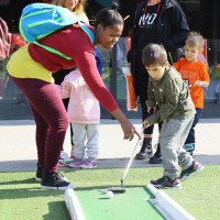 Çocukça spor, Özlüce’de 