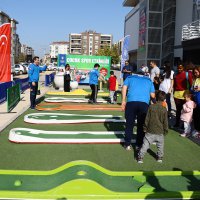 Çocukça spor, Özlüce’de 