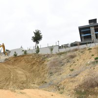 O villada yıkım başladı  