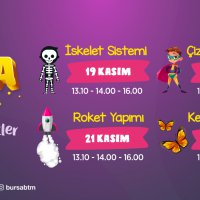 BTM’de ara tatile özel atölyeler 