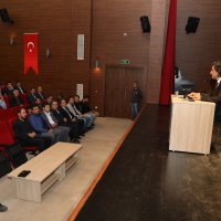 Başkan Aktaş'la ders arası çorba molası 