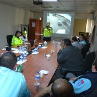 BESAŞ’ta güvenli trafik eğitimi 