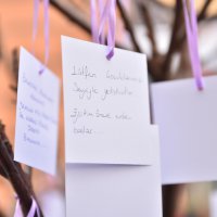 Bursa kadına şiddeti reddediyor 