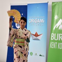 Origami yarışmasında ödüller verildi 