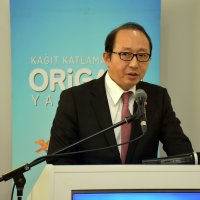 Origami yarışmasında ödüller verildi 