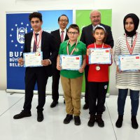 Origami yarışmasında ödüller verildi 