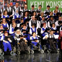 Engelsiz nağmelere büyük alkış 