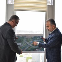 Adliye kavşağı için düğmeye basıldı 