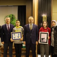 Küçük karikatüristlerin büyük başarısı  