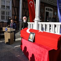 Ekrem Barışık belediyeden uğurlandı 