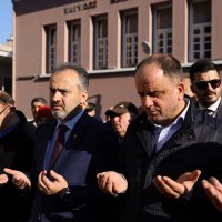 Ekrem Barışık belediyeden uğurlandı 