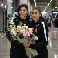 Hatice Kübra coşkuyla karşılandı 