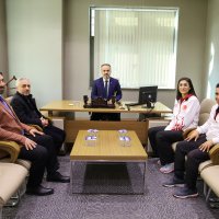 Başkan, olimpiyat yolcusu Hatice Kübra’yı kutladı 