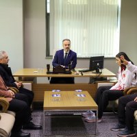 Başkan, olimpiyat yolcusu Hatice Kübra’yı kutladı 