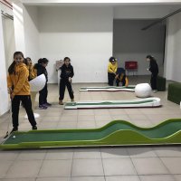 Mini Golf okullara taşındı 