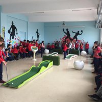 Mini Golf okullara taşındı 