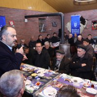 Ürünlü’de sofralar bereketlendi  