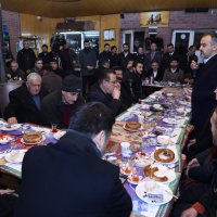 Ürünlü’de sofralar bereketlendi  