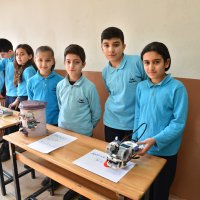 Robotik kodlamada sertifika heyecanı  