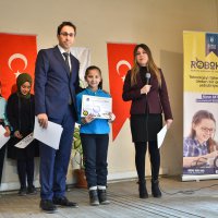 Robotik kodlamada sertifika heyecanı  