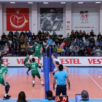 Büyükşehir’in efeleri Galatasaray’a set vermedi 