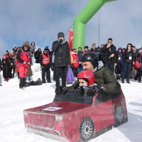 Karton Kızak Yarışması’nda ödüller sahiplerini buldu  