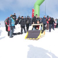 Karton Kızak Yarışması’nda ödüller sahiplerini buldu  