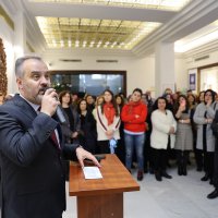 ‘Renk ve Ahenk’ sergisine renkli açılış  