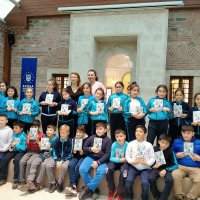 Minik okurların yazar buluşması 