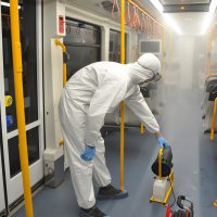 Toplu taşıma araçları nanoteknoloji ile dezenfekte ediliyor  