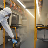 Toplu taşıma araçları nanoteknoloji ile dezenfekte ediliyor  