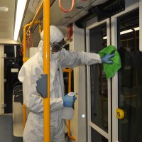 Toplu taşıma araçları nanoteknoloji ile dezenfekte ediliyor  