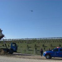 Kaçak döküme havadan suçüstü 