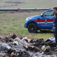 Kaçak döküme havadan suçüstü 