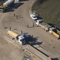 Kaçak döküme havadan suçüstü 