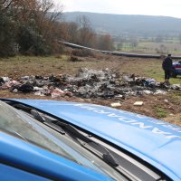 Kaçak döküme havadan suçüstü 