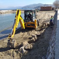 Sahillerde mesai erken başladı 