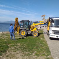 Sahillerde mesai erken başladı 