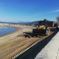 Sahillerde mesai erken başladı 