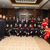 İtfaiyede uluslararası güç birliği  