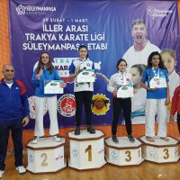 Karatecilerden 9 madalya 