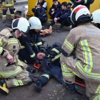 İtfaiyede uluslararası tatbikat 