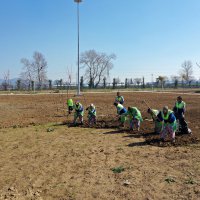 Vakıf Kent Parkı’nda son rötuşlar  
