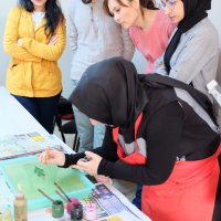 Ebru sanatı kültürleri buluşturdu 