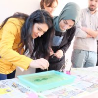 Ebru sanatı kültürleri buluşturdu 